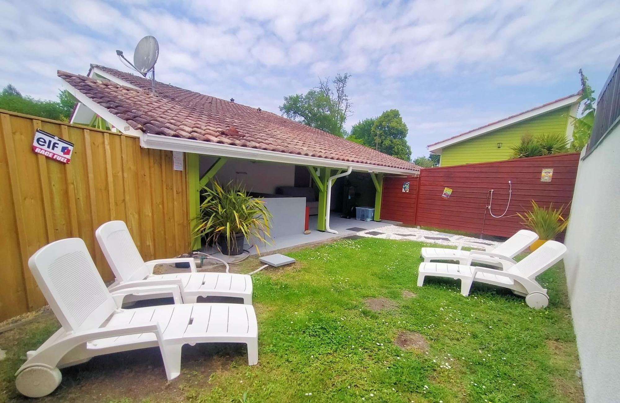 Gite Avec Piscine Et Espace Bien-Etre Partages Entre Bordeaux Et Lacanau Ocean (Adults Only) Brach Exteriör bild